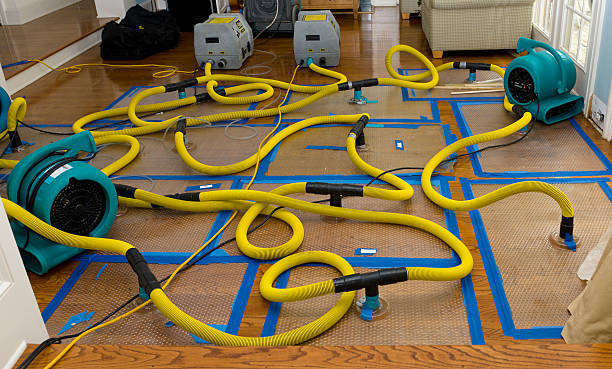 Professional Crawl Space Water Removal technician working in Bonsall, CA